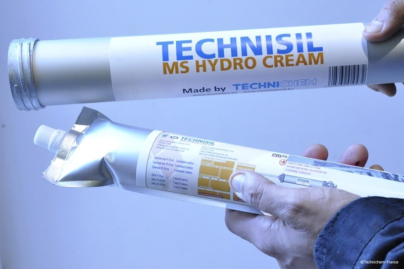 hydrofuge injection sous fomre crem gel humidite ascensionnelle