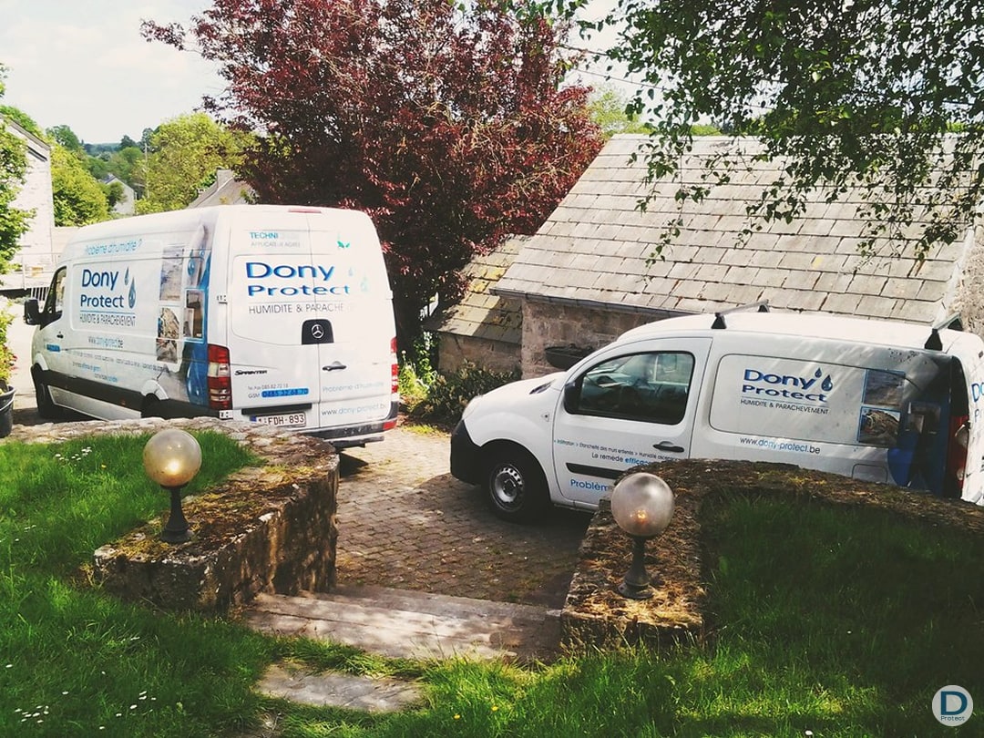 expertise dony protect travaux drainage étanchéité liege charleroi brabant wallon